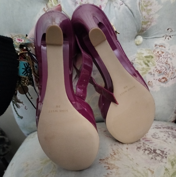 Nine West Magenta 🔥 Heels - Picture 5 of 5